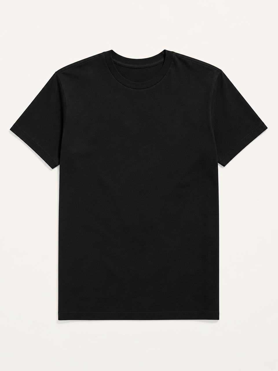 Plain Tee — Black